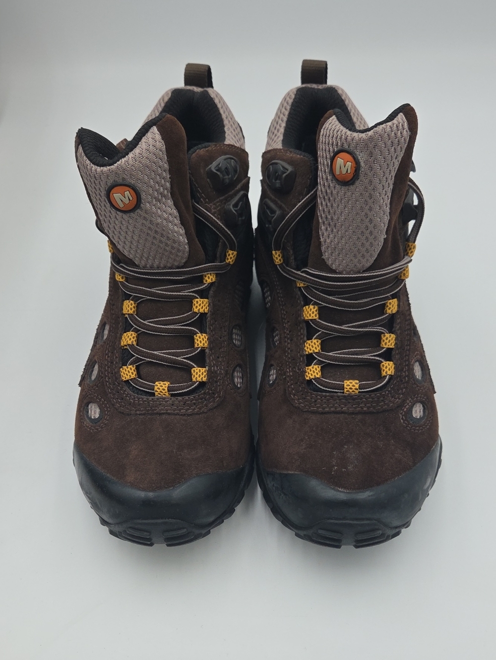 Mens Merrell Chameleon Wrap Ventilator Brown Vibram Hiking Shoes
